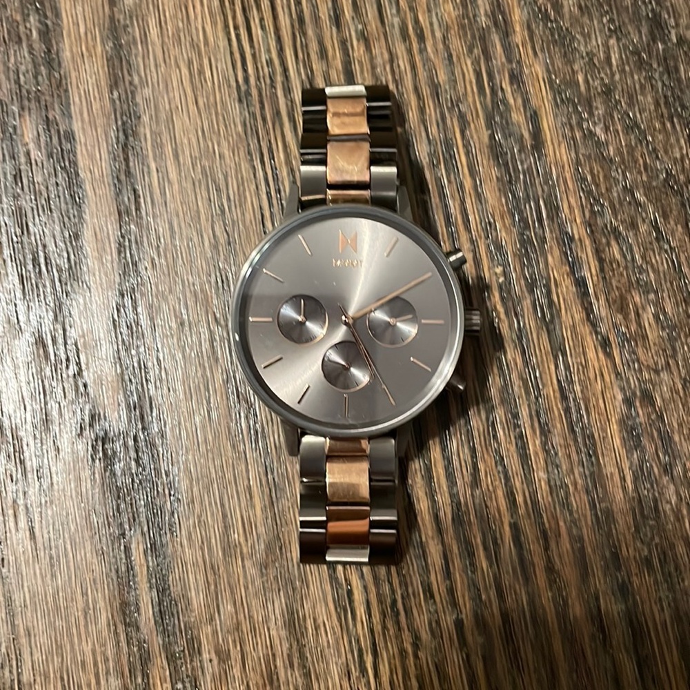 MVMT Nova Rose Gold & Gray Watch